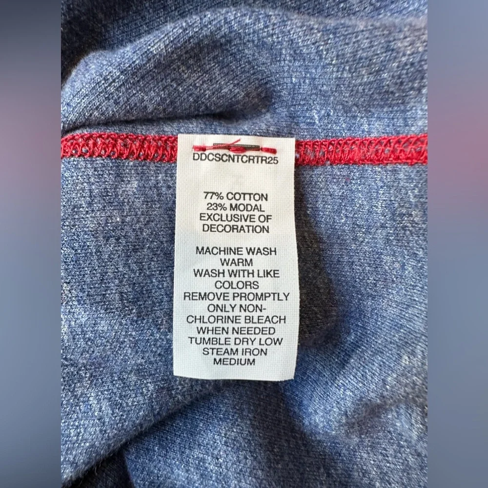 Cremieux 1/4 zip long sleeve suede patch detail sweater size Medium